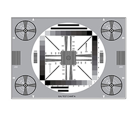 電子攝像機(jī)分辨率測試卡