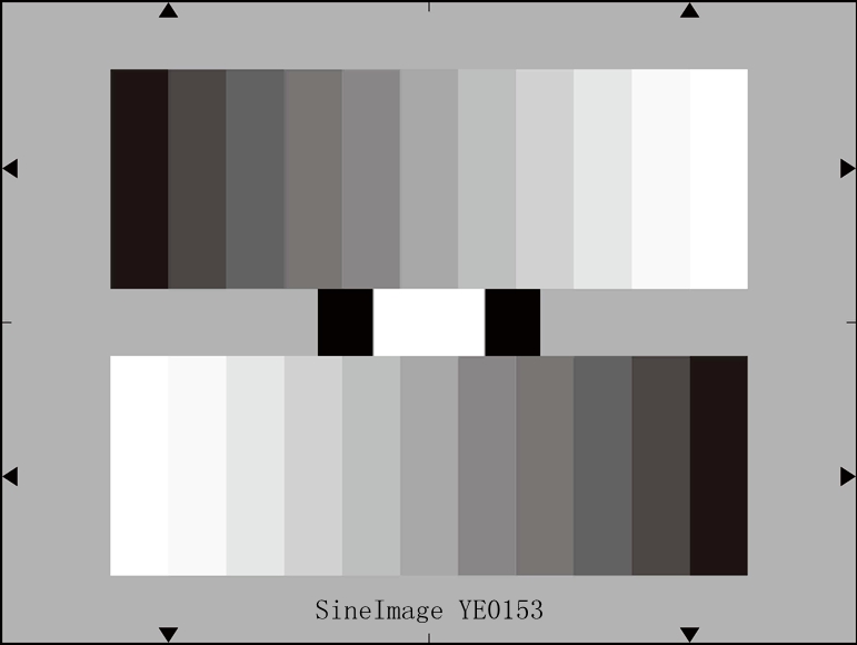 灰度測試圖卡反射式