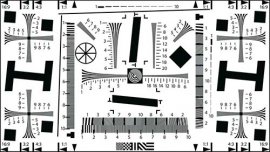 <h2>Electronic Still Picture Resolution Chart (ISO 12233)